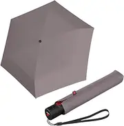[Knirps] U.200 Ultra Light Duomatic Automatic Open Rain Umbrella - Compact Windproof Umbrella for Rain - Travel Umbrella for Adults - 97cm Diameter Retractable Umbrella & Carrying Case