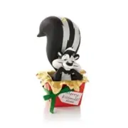 2013 Hallmark Ornament ~ Looney Tunes Zee Perfect Gift Pepe Le Pew QXI2025 ~ NIB