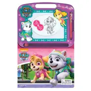 Paw Patrol Girls Learning Series Kids/Child Magnetic Drawing Pad w/ Book 3y+