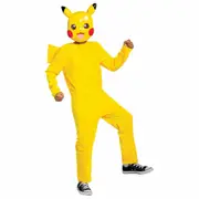 Pikachu Classic Pokemon Cartoon Video Game Child Boys Costume
