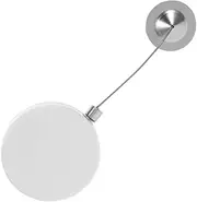 LOORGVEL Retractable Security Cable Lock: Adhesive Mount Tv Remote Control Cord Leash Anti Lost Rope for Living Room and Hotel