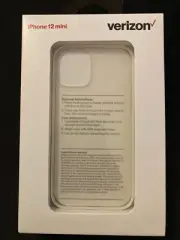 Verizon iPhone 12 Mini Slim Sustainable Slim Clear Case Eco Friendly FREE SHIP