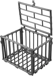 Decorative Miniature Farm Fence Plastic Cage Model Small Pet Home Accessory