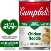 Campbell’s Condensed Healthy Request Chicken Noodle Soup, 10.75 Ounce