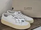 Clarks Originals CARAVAN LOW White Combi Mens Size 12