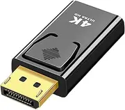 Mini Displayport to Hd - Dp to Hd Adapter, 4k60hz Displayport to Hd Cable | USB to Hd Adapter, Display Port Adapter, Hd to Dp, Gold-Plated Connectors for Video, Game, Home