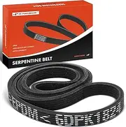 A-Premium Engine Serpentine Drive Belt Compatible with Volvo XC90 03-06, S60 02/04-08, XC70, S80, C70 & BMW 740i 11-12, 740Li, X6 08-10 & Porsche 911, 2.3L 2.4L 2.5L 2.9L 3.0L 3.4L 3.8L