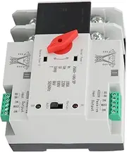 Dual Power Automatic Transfer Switch Uninterrupted 2 Way Controller 220V Changeover Switch ZGQ5-100/2P Outdoor Generator