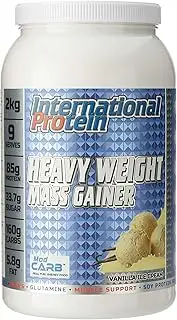 International Protein Heavy Weight Mass Gainer, Vanilla Ice Cream 2 kg