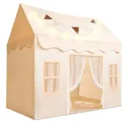 SYNCFUN Play Tent for KidsIndoor & Outdoor Tent with BlanketLED Lights & Flag...