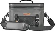 Tumopu Soft Cooler Bag, 16 Cans Soft Sided Cooler Bag Leakproof with Zipper, Waterproof Soft Cooler Insulated Bag, Lightweight & Portable Collapsible Cooler for Beach, Hiking, Picnic, Camping, Travel