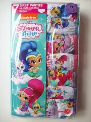 Shimmer and Shine Underwear Underpants Girls 7 Pr Panty Select Sz 4 6 8 10 NIP