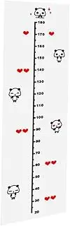 CATIEBYE 1 Set Height Measuring Decals Bear Pattern Wall Sticker for Rooms Removable Decorative Wall Art Easy to Install Measures for Nurseries and Playrooms