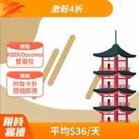 在飛比找PChome24h購物優惠-【Jcard】日本網卡 5天 4G旅遊卡 總流量型 網卡 日