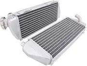 Rynplex Motorcycle Radiator Water Tank Cooler, for SX SXF XCF XCW TPI SX XC EXCF EXC F SX F SX125 150 250 350 450 500 2017 2018 Motorcycle Engine Radiator
