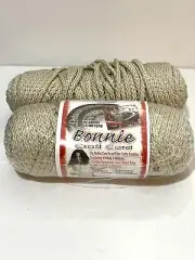 Made In USA Bonnie Craft Cord Macrame 4mm- 50 Yards Pearl New Other