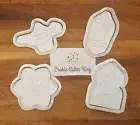 Ramadan - EID - Islam - Cookie Cutters With Embosser Stamps Moon- Lamp - Lantern