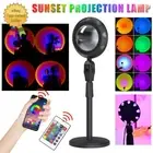 Projection Lamp Light Love Rainbow Sunset Romantic APP 16 Colors Remote Control