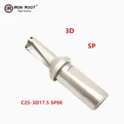 1P C25-3D17.5mm SP06 CNC U drill Indexable drill 17.5mm-3D for SPMG060204 Insert