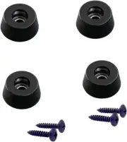 Rubber Feet, 4 Pcs Isolation Pads for Speakers, Amps, Turntables, Furniture