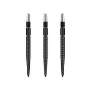 3pc Target 35mm Diamond Pro Swiss Point Accessory For Darts SP Barrels Black