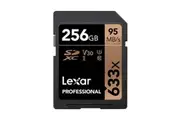 Lexar Professional 256GB SDXC 95MB/s SD Camera Memory TF Card 4K Video DSLR