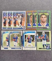 (10) 2024 Keon Coleman RCs- Buffalo Bills See Below For Card Descriptions