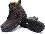[MWORK] 6" Safety Work Boots For Men Water Resistant Composite Toe Puncture Resistant EH Non Slip No Metal ASTM F2413-18 Comfortable&Durable MW9276