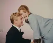 Jane Fonda as Corie Bratter and Robert Redford as Paul Bratter for- Old Photo 1