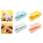 4Pcs Mini Sealing Machine, Food Heat Vacuum Sealers, 4 Colors