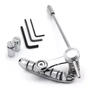 Tune-O-Matic Style Electric Guitar Tremolo Bridge for Jazz LP SG Guitar Silver