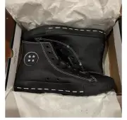 7 Men 9 Women Laika Coraline Wybie Converse Shoe Black High Top Pair in Box New
