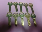 10 KEYS CORBIN A1001 DH KEYS BLANKS UNCUT LOCKSMITH