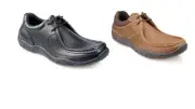 Pod Men's Lace Up Leather Shoes Size 9 - 15, 2 Colours