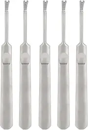 Steel Dead Skin Remover Fork Nail Art Manicure Tools Salon Use