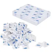 100 Pcs Double Sided Foam Tape Strong Pad Mounting Adhesive Tape, for Car,