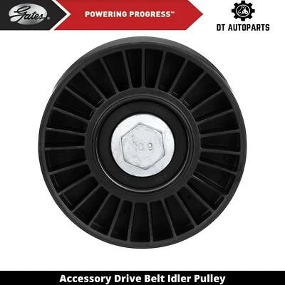For 2017-2020 Jaguar F-Pace Accessory Drive Belt Idler Pulley Left Gates 2018 (for: Jaguar)