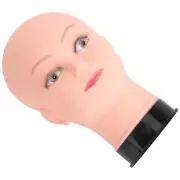 Mannequin Head Model Bald Manikin Doll Head Training Soft Wig Glasses Displa CHU