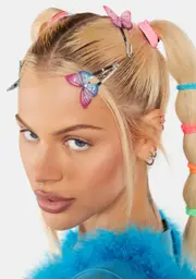 In A Trance Butterfly Hair Clip Set