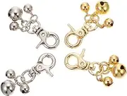 Crafted Cat Collar Bell Keychain Accessory for Pet Decor Home Adornment