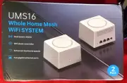 2PCS Mesh WiFi Router Dual Band UMS16 Whole Home Mesh WiFi System
