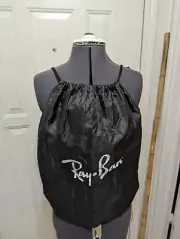 Ray Ban Bag Drawstring Black Tote bag 16 x 19.5” long