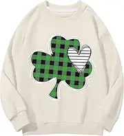 [Generic] Junior Zip up Round Neck Sweatshirts Spring and Autumn St. Day Middle and Large Children's Sweatshirts Retro Personality 2D Printing Children's Casual Sweatshirt Wraith Hoodie (Beige, 6-7 Years)