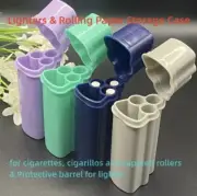 Cigarette Lighter Rolling Paper Storage Case Prerolled Cone Protective Container