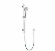 Rundo Chrome Round Hand held Sliding Shower Rail - 15 Years Warranty