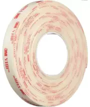 3M 4952 DOUBLE SIDED VHB White Tape 0.75" X 5Yd