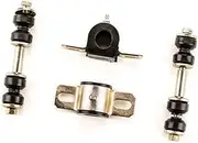 Black Poly Sway Bar Bushing Set, for Plymouth, for Duster 1973-1976, for Valiant 1973-1976 Car Suspension Stabilizer Bar Bushing Kit