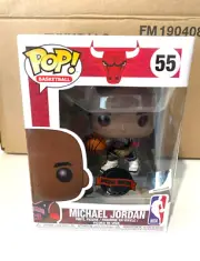 MICHAEL JORDAN Chicago Bulls Black Jersey NBA Special Edition Funko POP! #55 NEW