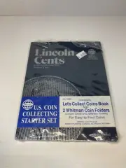 Whitman Jefferson Nickel #2 9039 Coin Folder And Lincoln Cents 9033 Lot Of 2