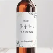 [Namly Design] Bottle Sticker - I Can't Drink This